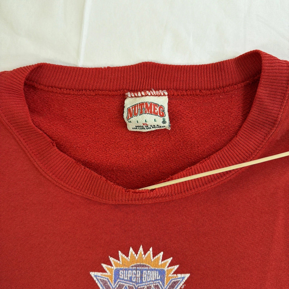 Vintage San Francisco 49ers Super Bowl XXIX Nutmeg Sweatshirt XL 90s NFL