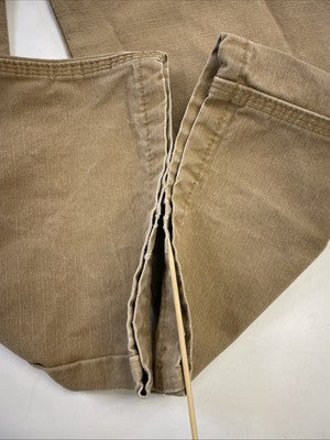 Wrangler Cargo Carpenter Work Pants Size Medium Brown