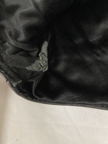 Vintage Leather Classic Motorcycle Jacket Size XS Black