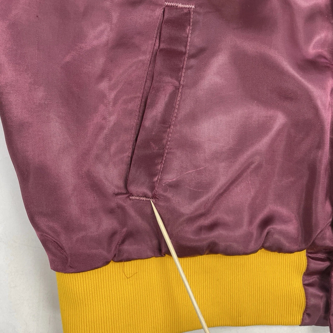 Vintage UMD Satin Bomber Jacket Size Large 90s