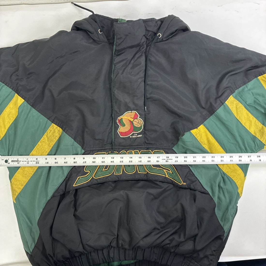 Seattle Supersonics Starter Puffer Jacket Size Large NBA