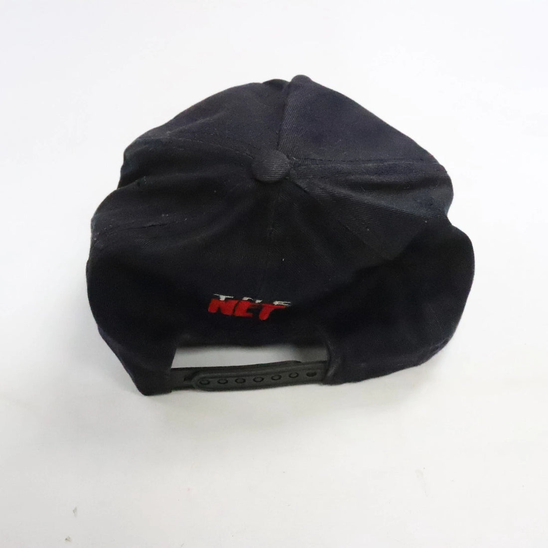 Vintage Apple The Net Promo Snapback Hat Cap OSFA Tech Macintosh Spell Out