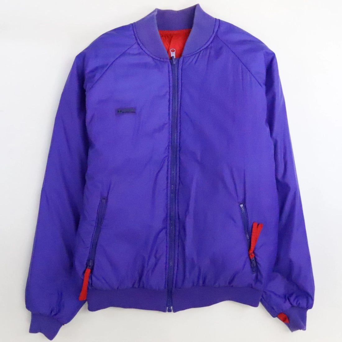 Vintage Columbia Bomber Jacket Size Large Reversible