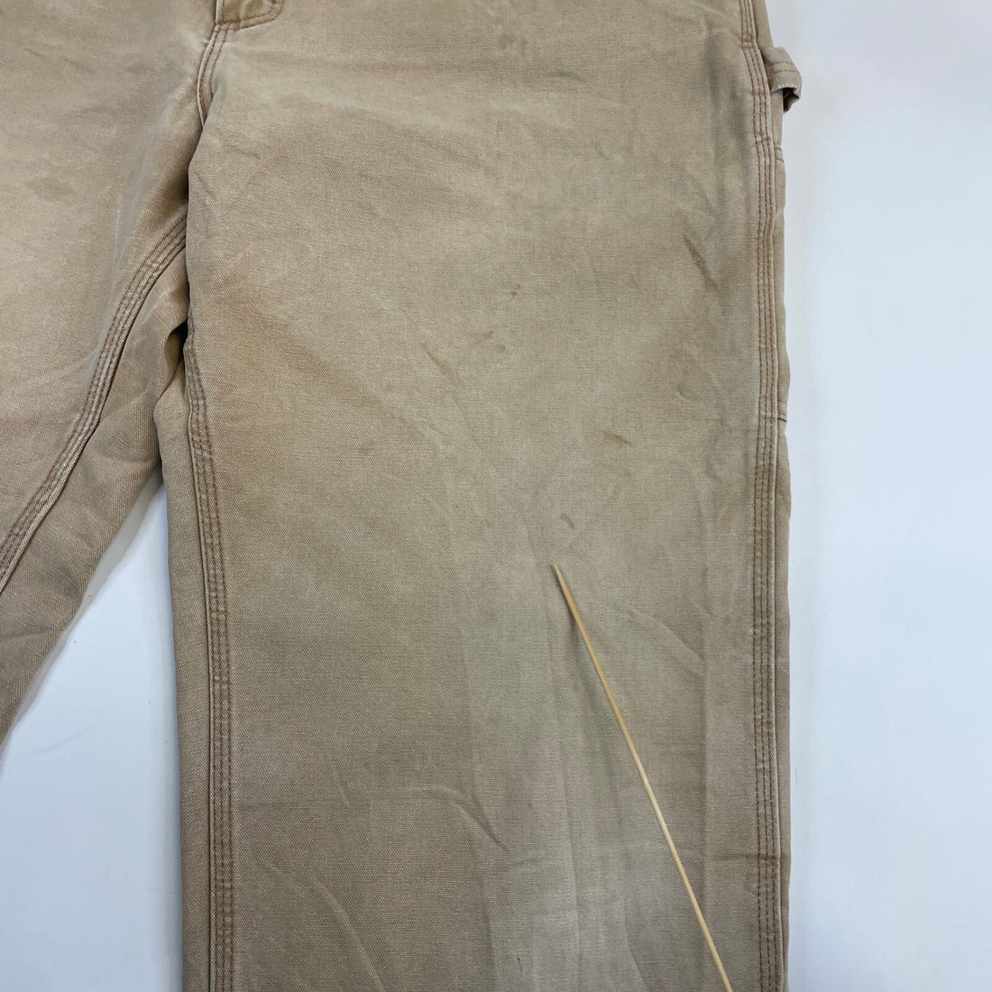 Vintage Carhartt Canvas Carpenter Work Pants Size 36 X 32 Brown