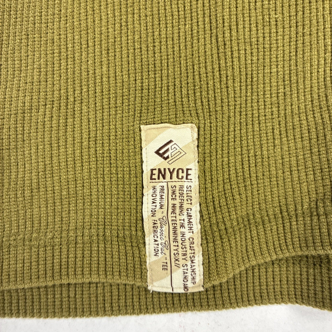 Enyce Thermal Long Sleeve T-Shirt Size XL Y2K