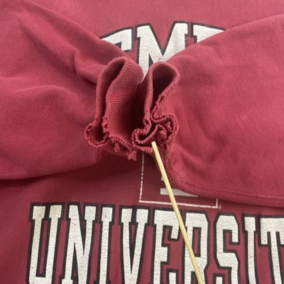 Vintage Temple University Champion Reverse Weave Crewneck Sweatshirt Large 90s