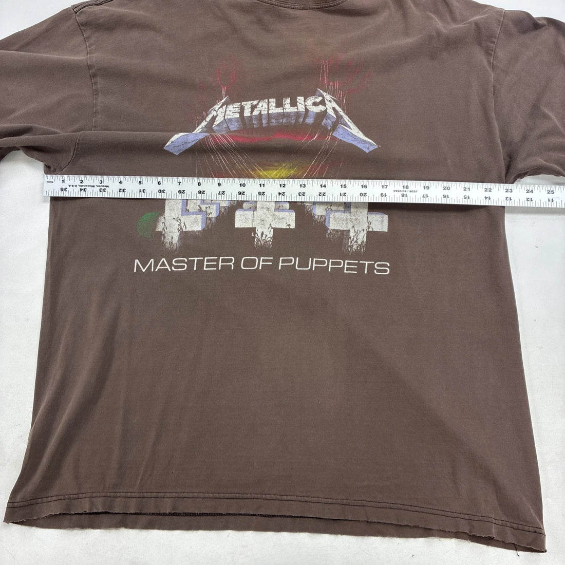Vintage Metallica Master Of Puppets Artimonde T-Shirt Size XL 1997 90s