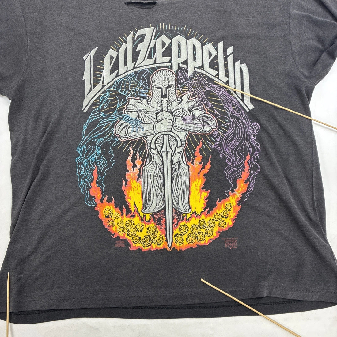 Vintage Led Zeppelin Let The Music Be Your Master T-Shirt Size XL 90s