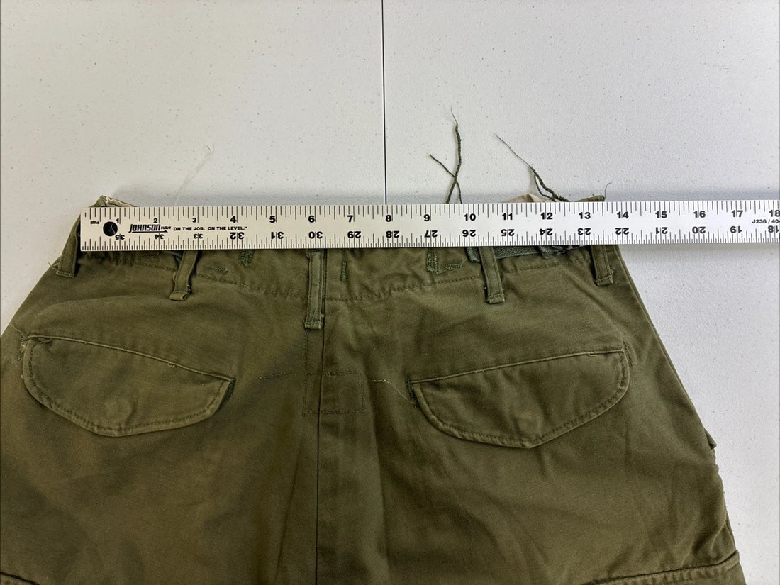 Vintage OG 107 Sateen Cold Weather Trousers Pants Size Small Green