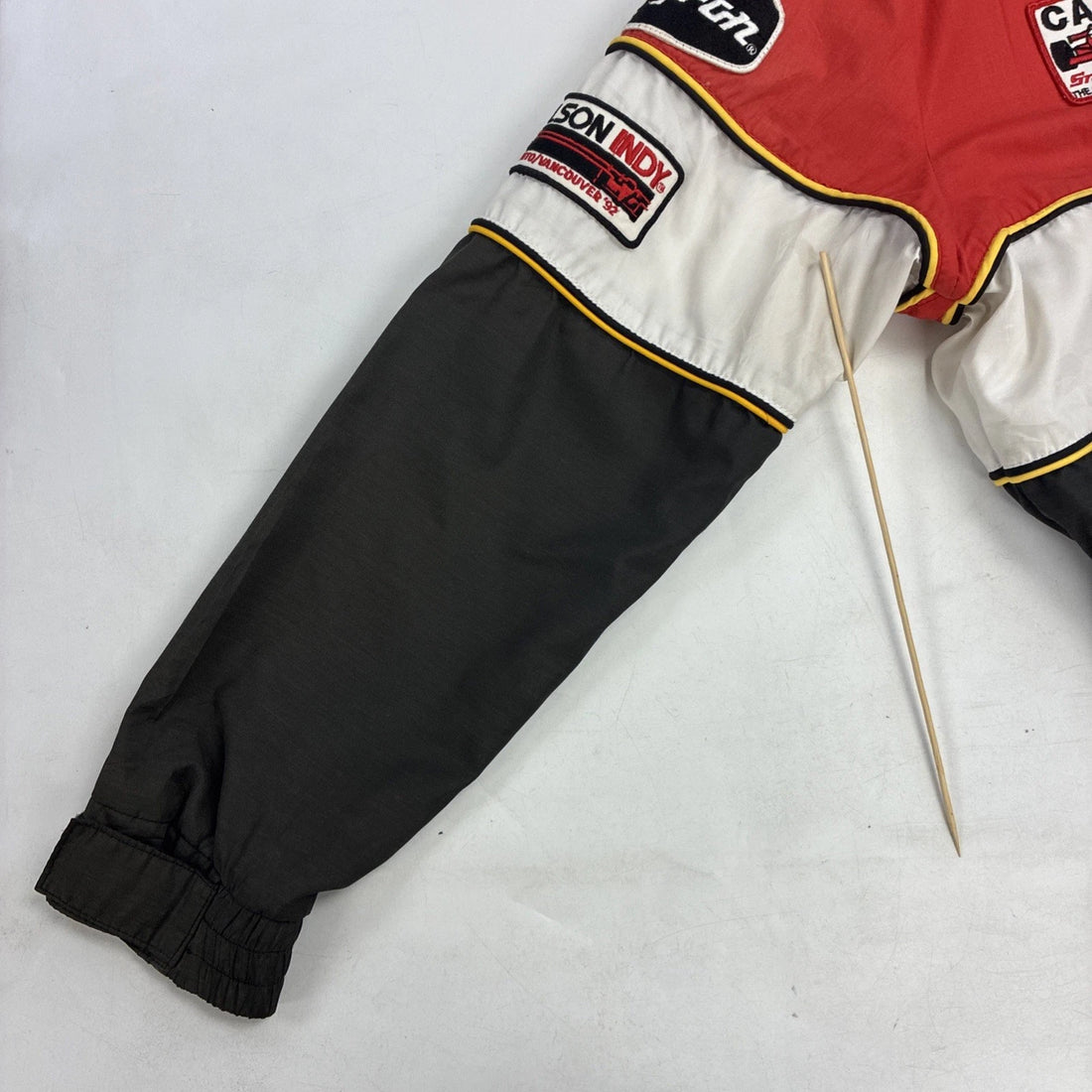 Vintage Snap-On Molson Indy Racing Jacket Size XL Patches