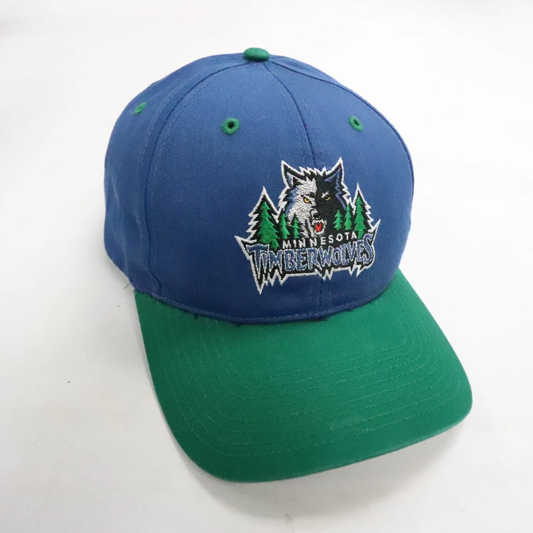 Vintage Minnesota Timberwolves Snapback Hat OSFA NBA