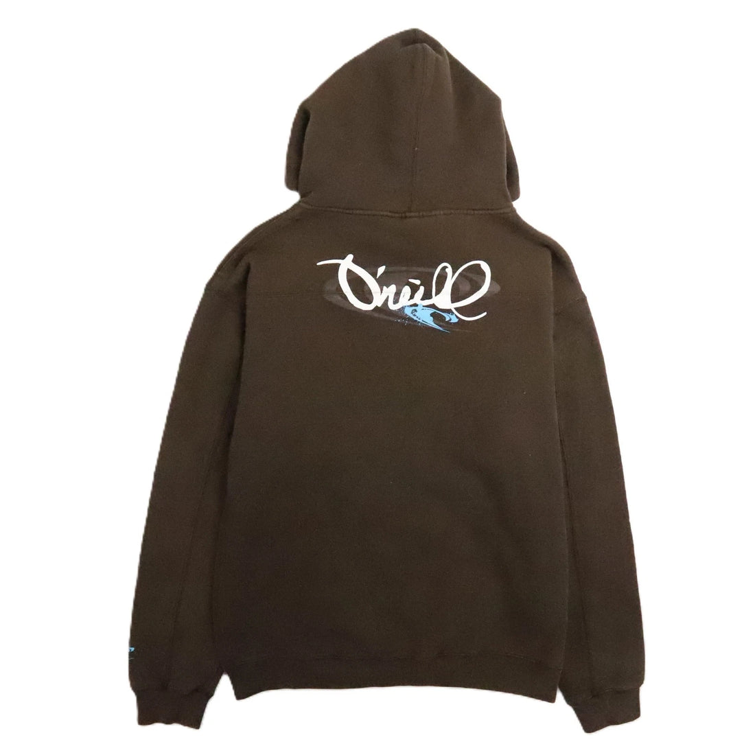 Vintage O'Neill Sweatshirt Hoodie Size Large Brown Y2K