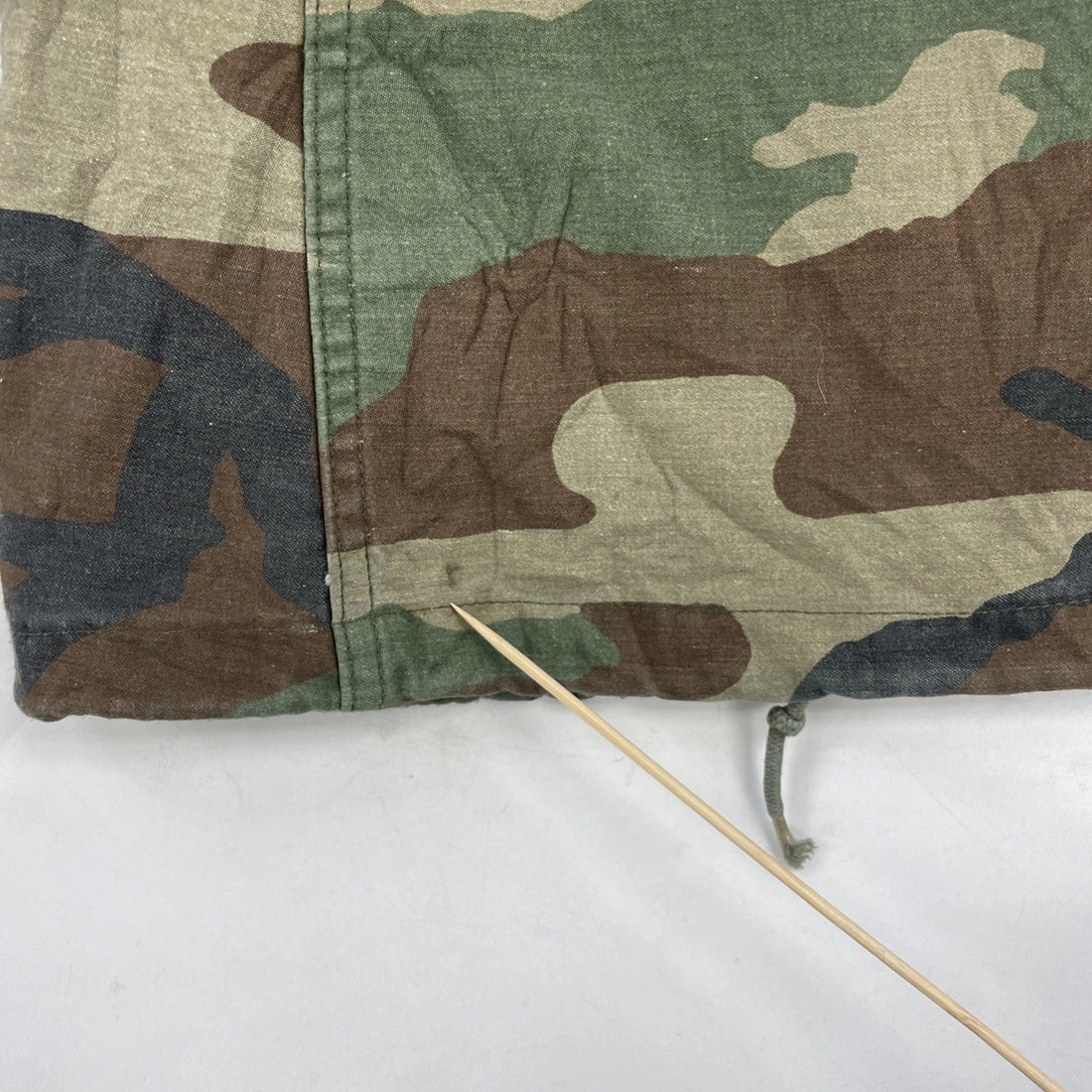U.S. Army Military Cold Weather Camo Field Coat Jacket Size Medium Short