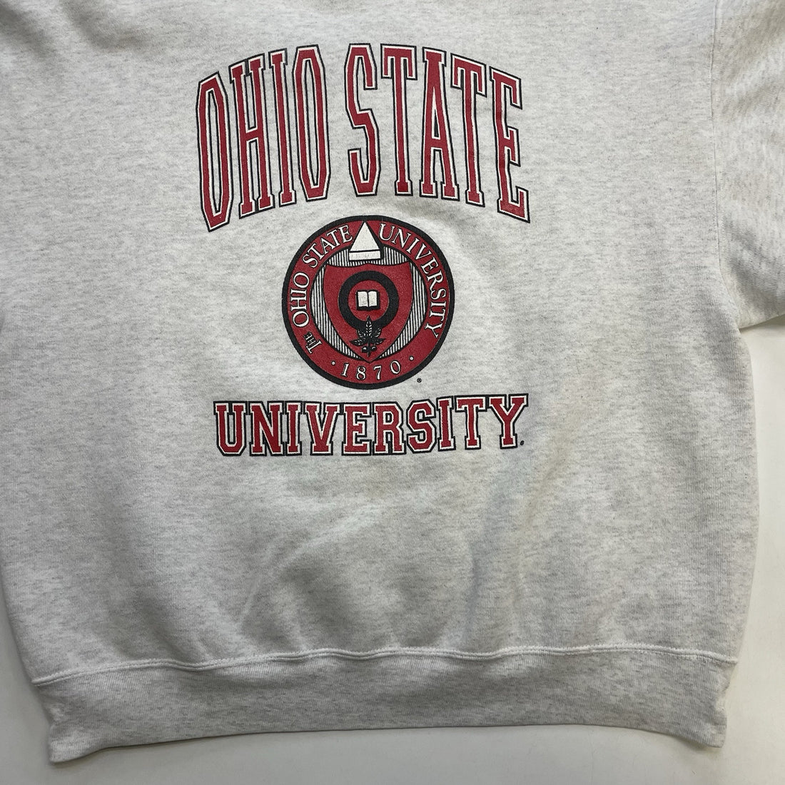 Vintage Ohio State University Crest Crewneck Sweatshirt Size XL 90s