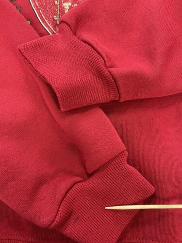 Vintage Harvard Crimson Crest Sweatshirt Crewneck Size Large NCAA