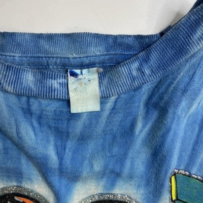 Vintage Garfield Tie Dye T-Shirt Size Medium 90s