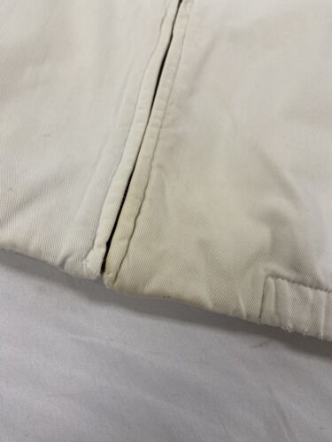 Vintage Polo Ralph Lauren Harrington Jacket Size Medium White
