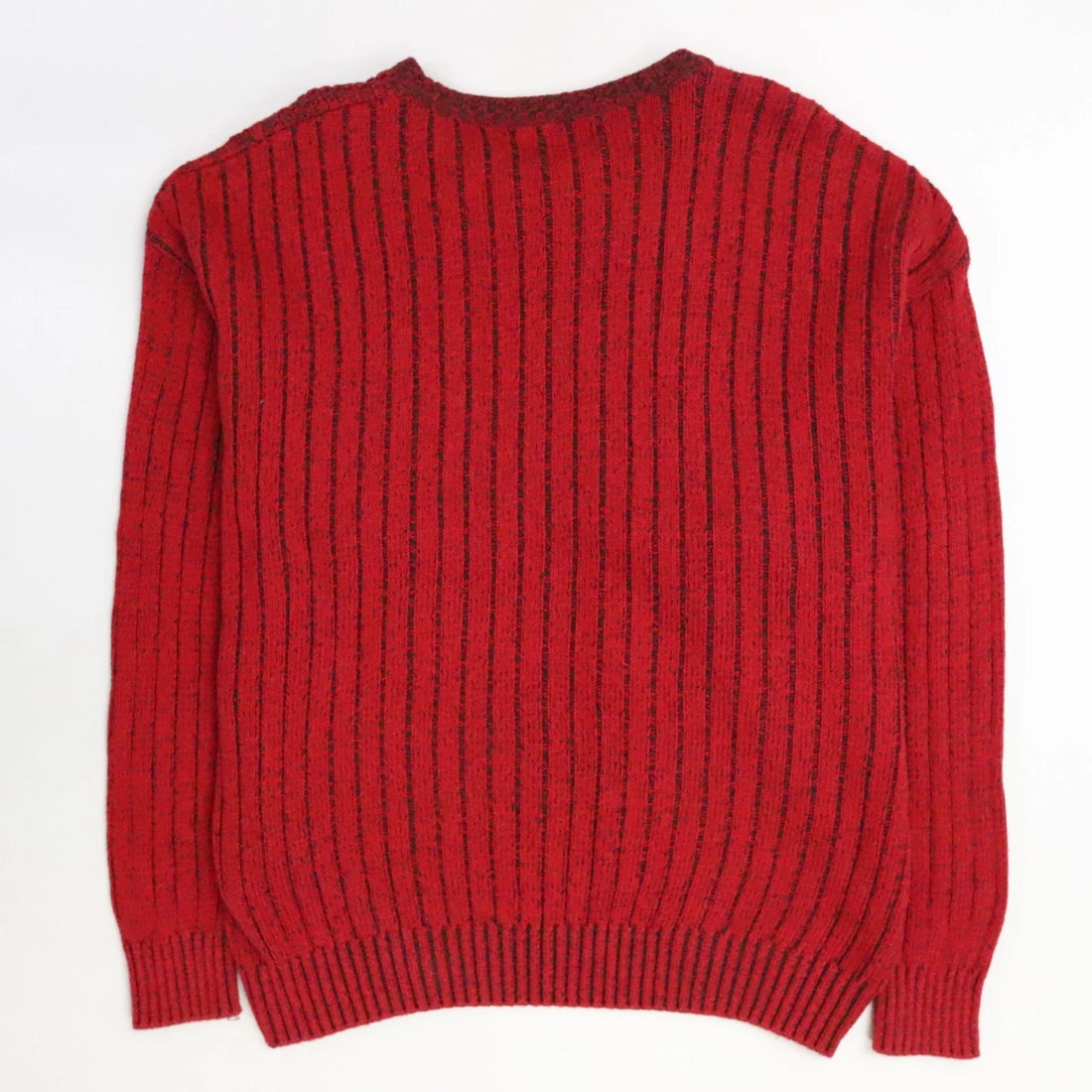 Vintage Jantzen Knit Crewneck Sweater Size XL Red