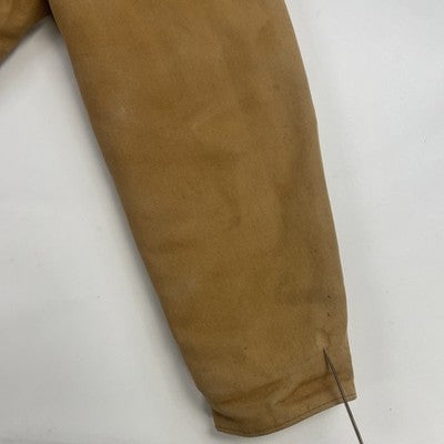 Carhartt Canvas Arctic Work Jacket Size Large Tall Brown