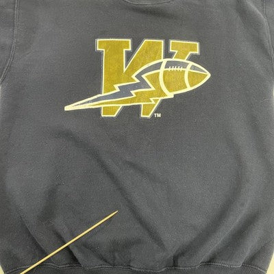 Vintage Winnipeg Blue Bombers Crewneck Sweatshirt Size Large CFL