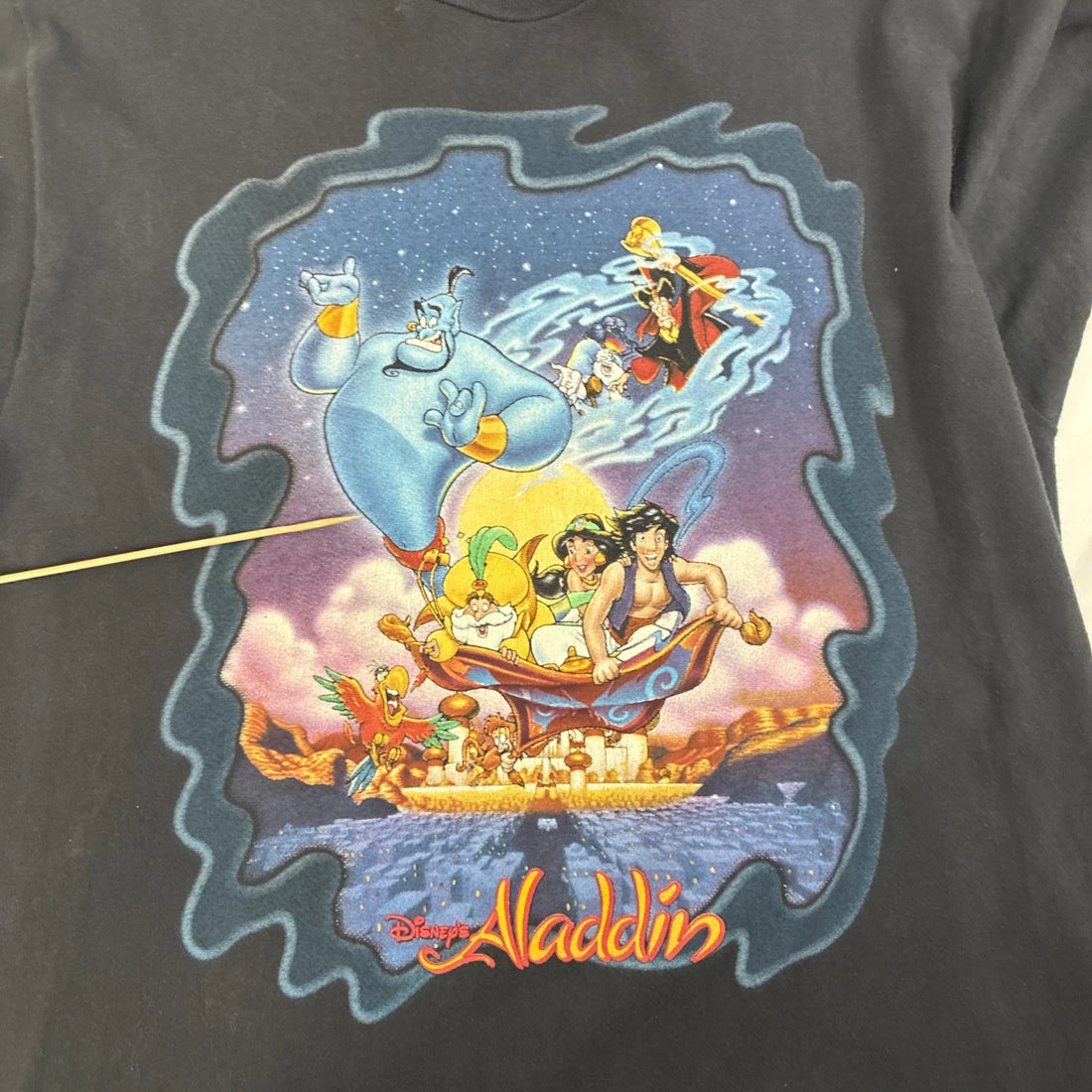 Vintage Aladdin Disney T-Shirt Size XL Jafar Jasmine Genie 90s
