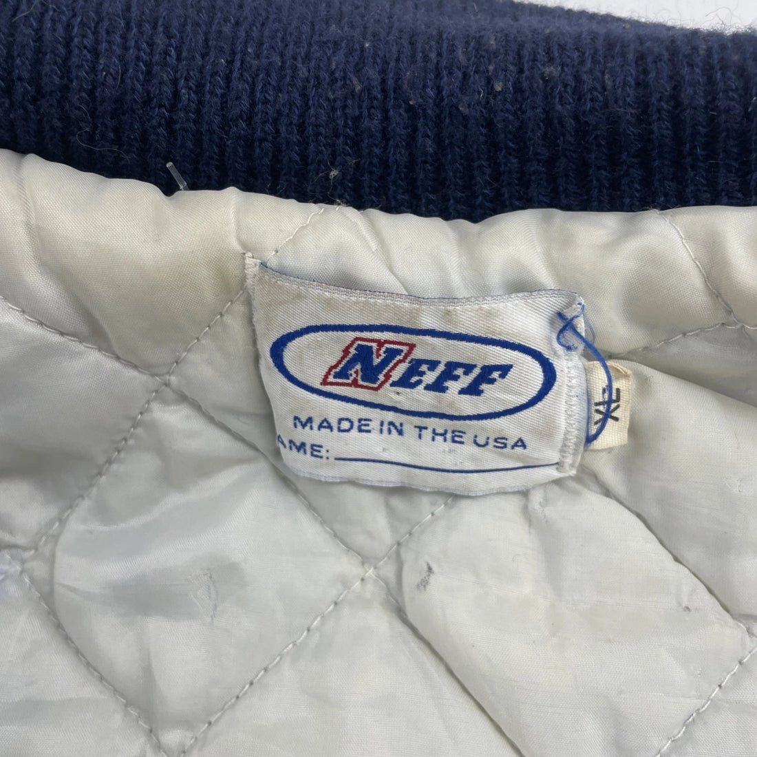 Vintage TC Cougars Football Varsity Leather Wool Bomber Jacket Size XL
