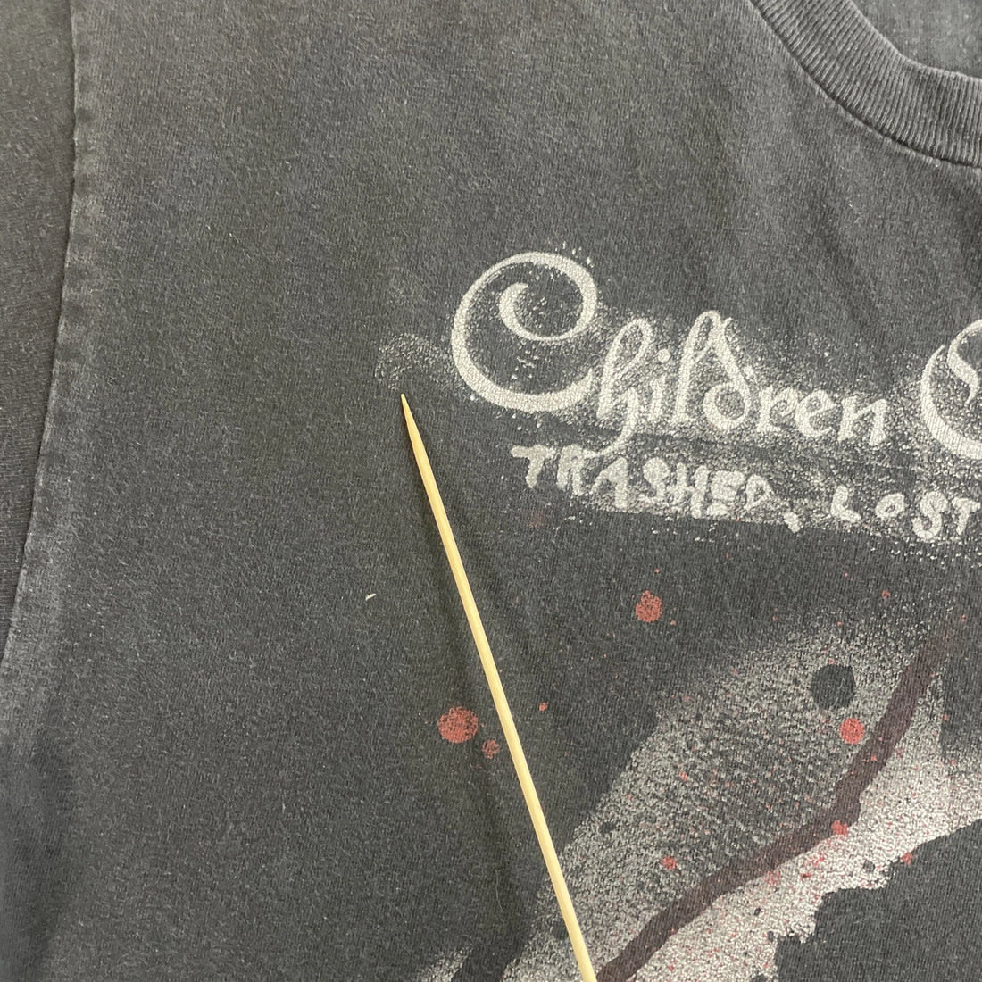 Vintage Children Of Bodom Trashed Lost Sprung Out T-Shirt Size Large 2004