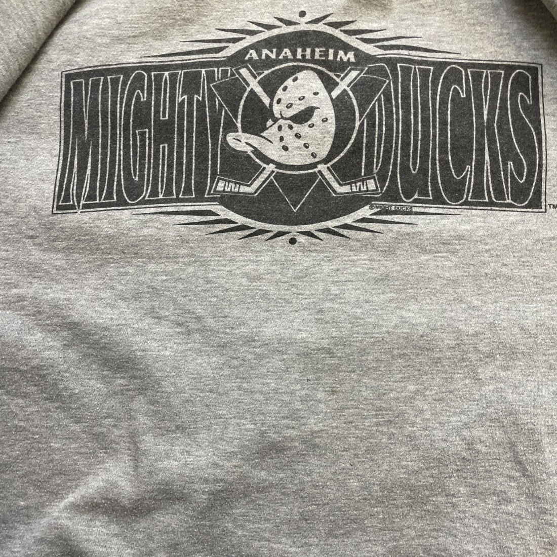 Vintage Anaheim Mighty Ducks Starter Hooded Jacket Size Large NHL