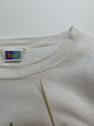 Vintage Winnie The Pooh Winter Disney Crewneck Sweatshirt Size XL