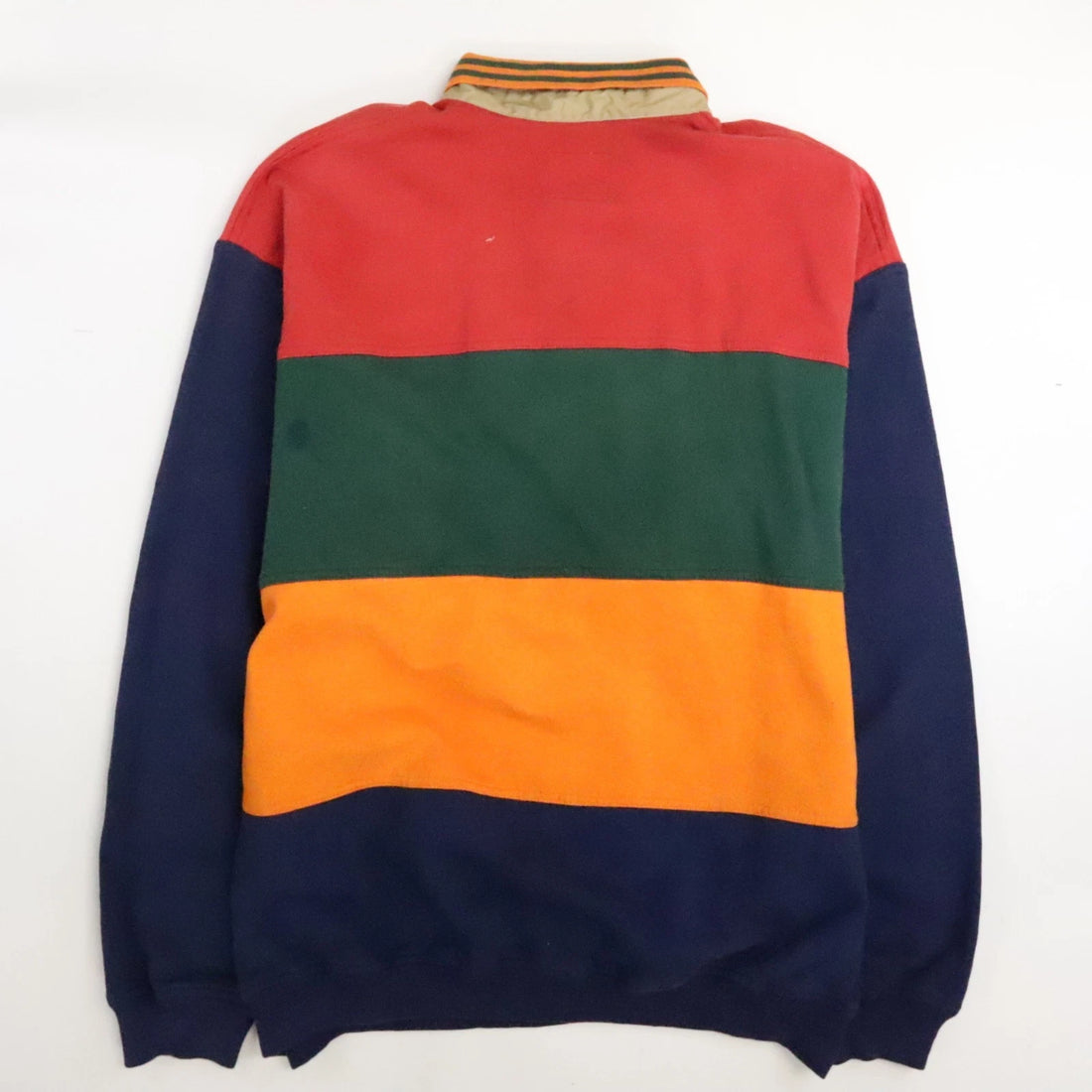 Vintage Cutter & Buck Color Block Rugby Sweatshirt Size XL Tall