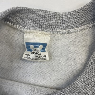 Vintage Mickey Mouse Disney Crewneck Sweatshirt Size Large 80s 90s