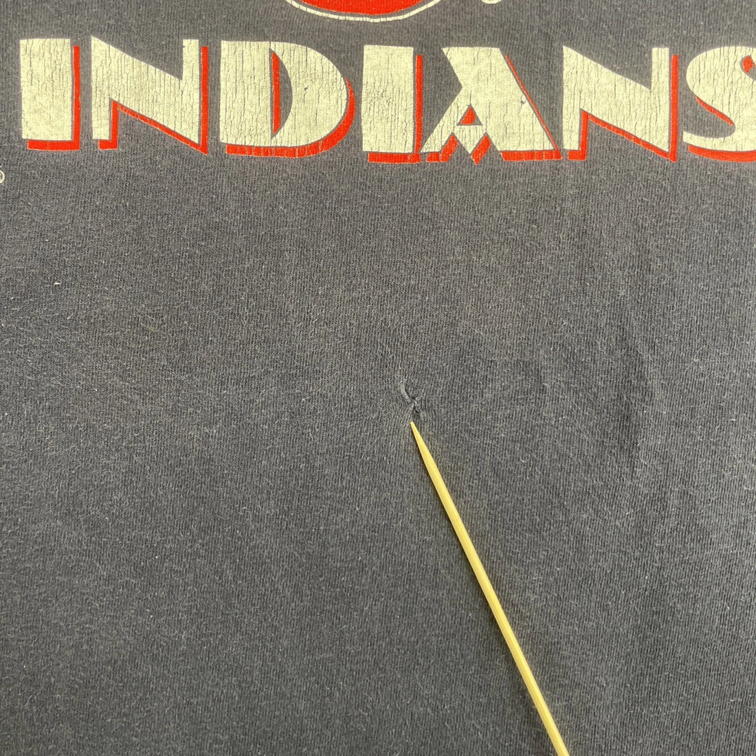 Vintage Cleveland Indians Nutmeg T-Shirt Size XL MLB