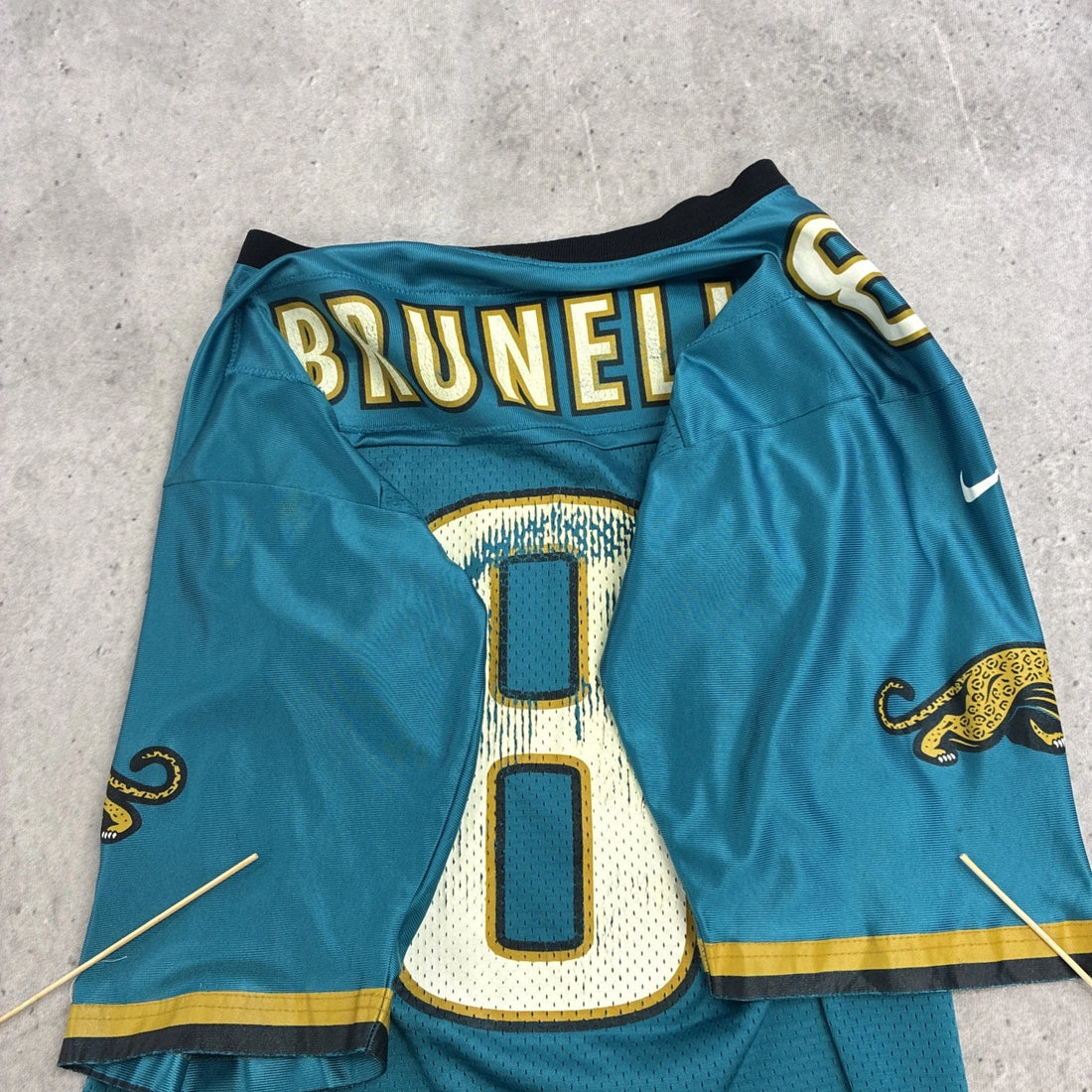 Vintage Jacksonville Jaguars Mark Brunell Nike Jersey Size Medium NFL