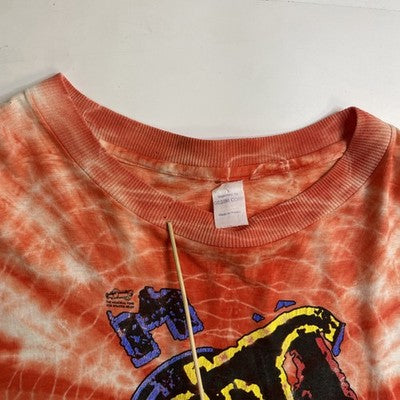 Vintage Berlin Wall Tie Dye T-Shirt Size Large 1990 90s