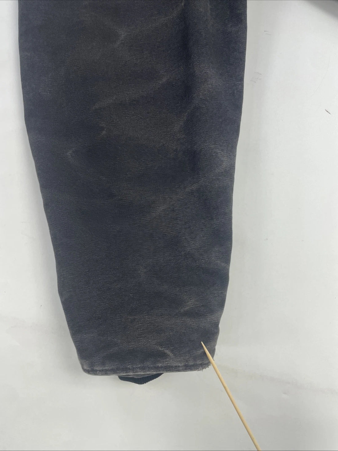 Carhartt Canvas Work Jacket Size XL Sherpa Lined C61 BLK