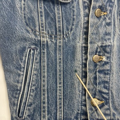 Vintage Lee Denim Jacket Size 34R PATD-153438