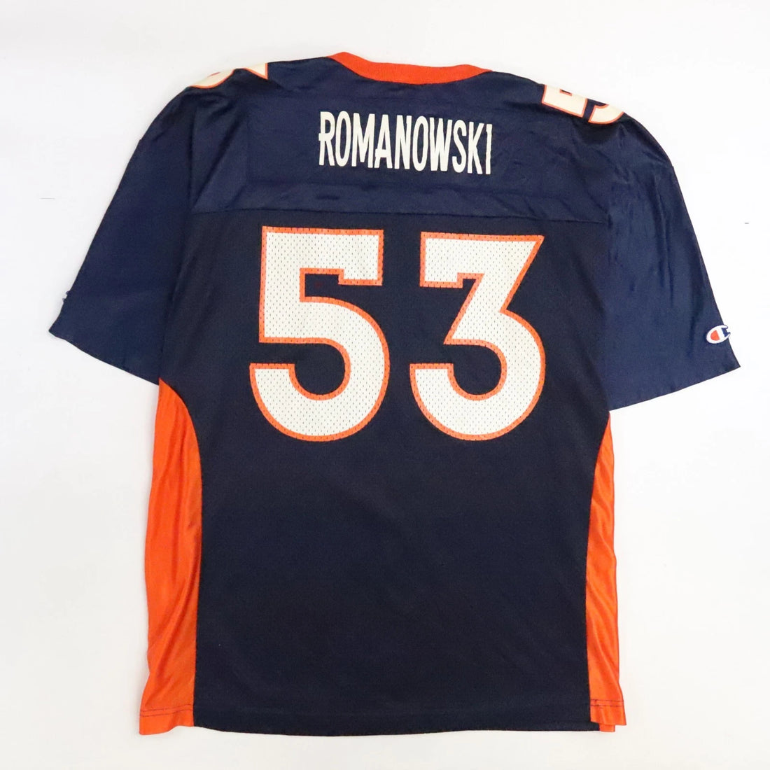 Vintage Denver Broncos Bill Romanowski Champion Jersey Size Large NFL