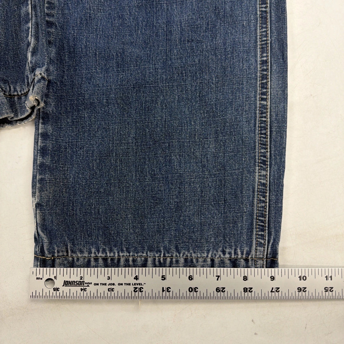Nautica Denim Overalls Size Medium Blue