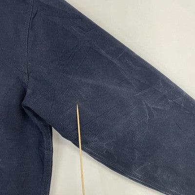 Carhartt Canvas Active Bomber Work Jacket Size Large Blue UPS
