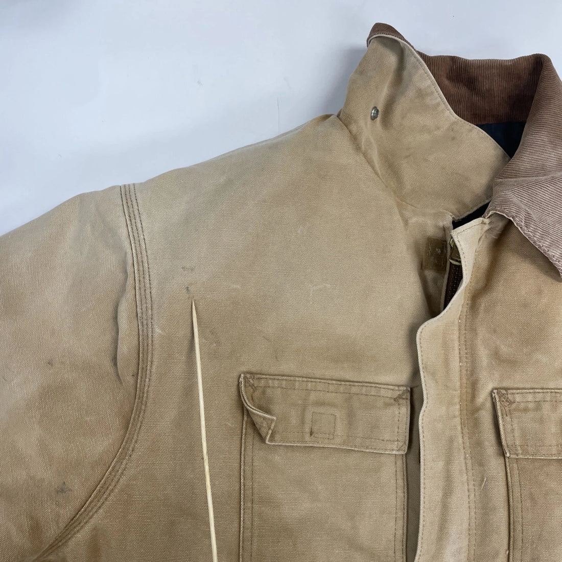 Carhartt Canvas Arctic Work Jacket Size XL Brown