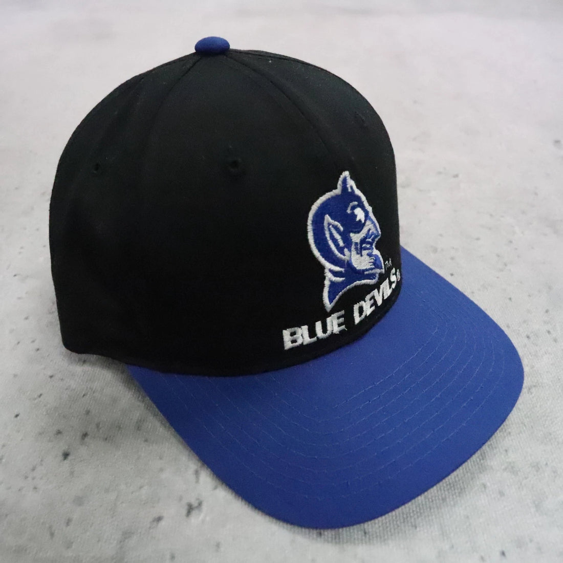 Vintage Sample Duke Blue Devils Blockhead Snapback Hat Cap OSFA NCAA