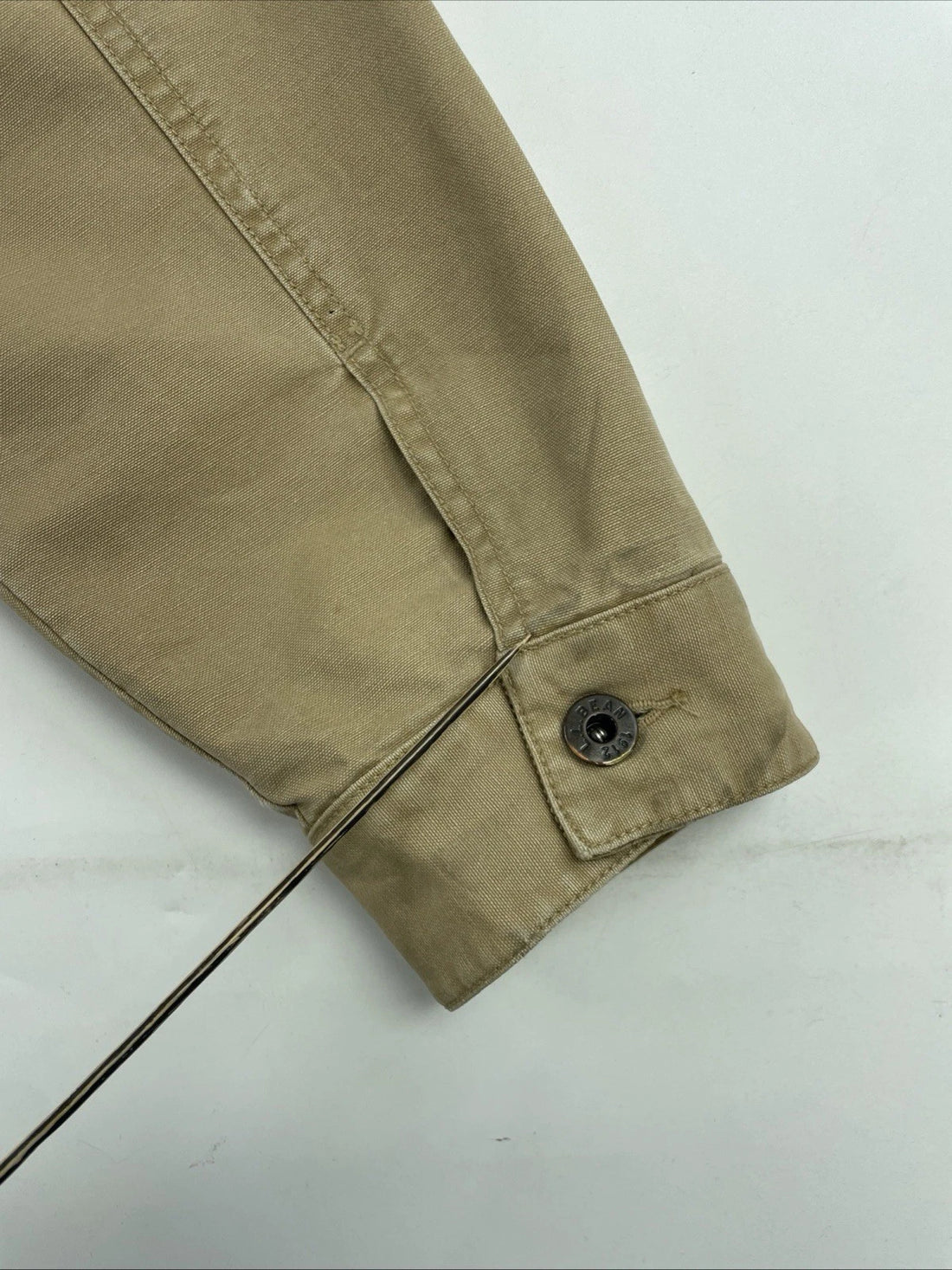 L.L. Bean Trucker Jacket Size Medium Brown