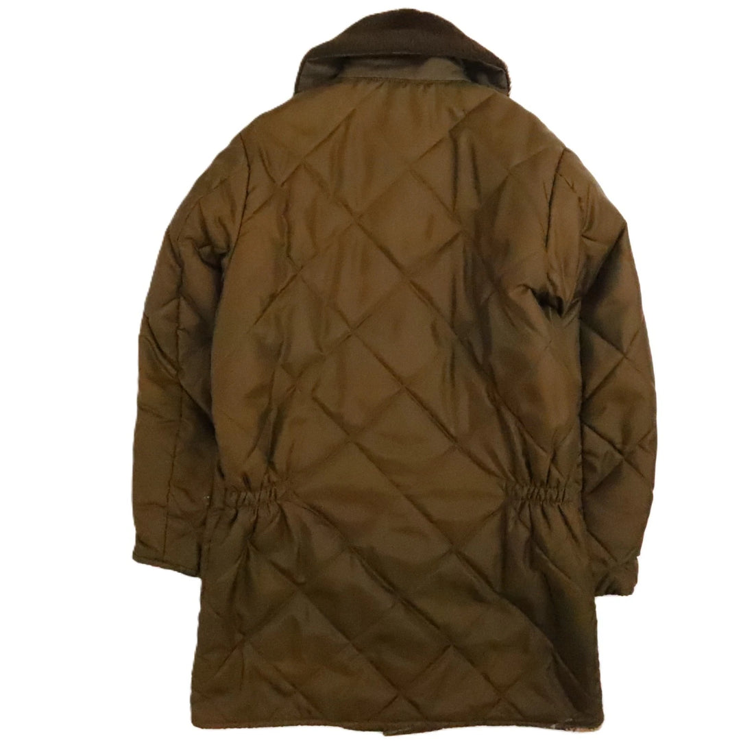 Vintage Walls Blizzard-Pruf Quilted Coat Jacket Size Medium Tall Brown
