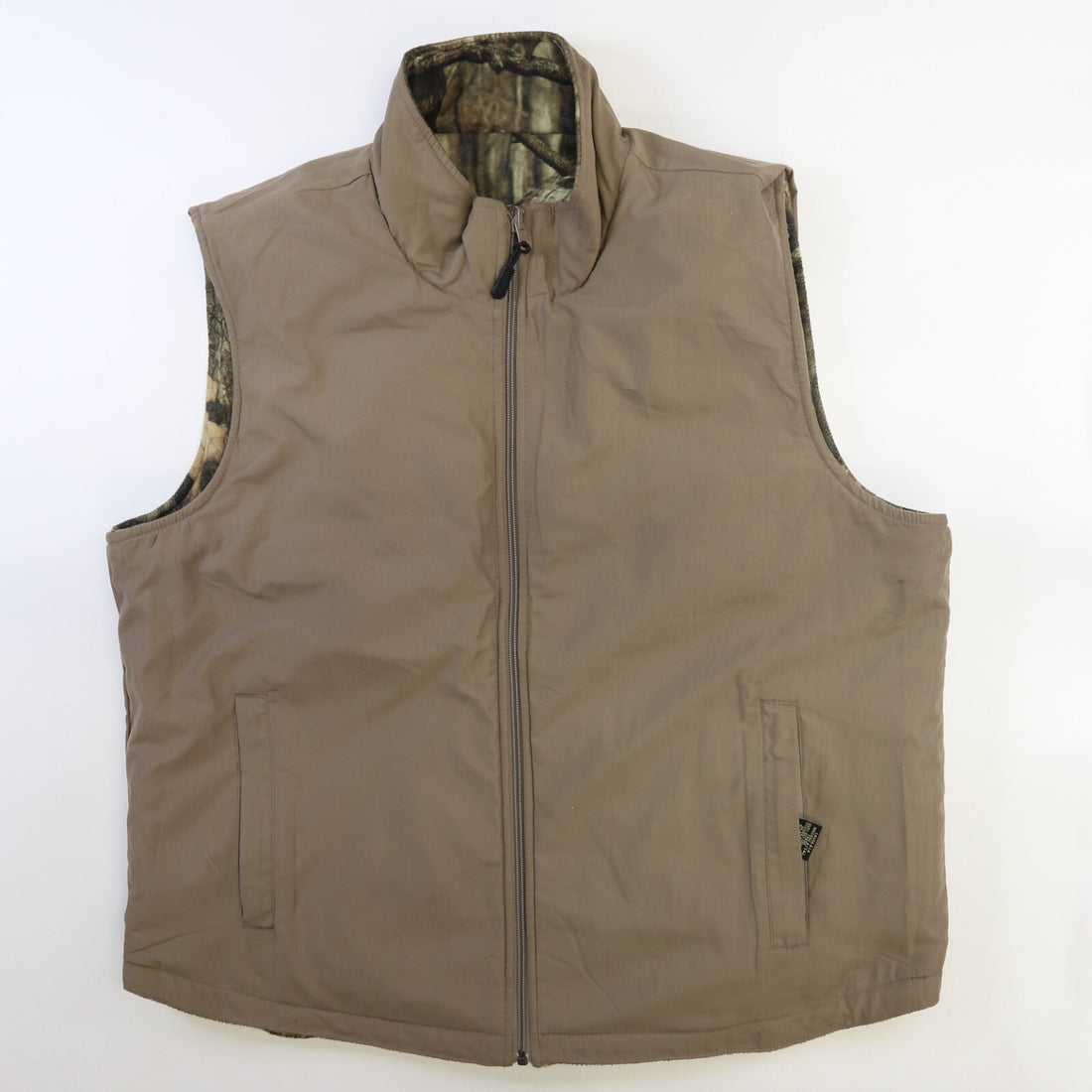 Vintage Redhead Breakup Infinity Camo Vest Jacket XL Camouflage Reversible