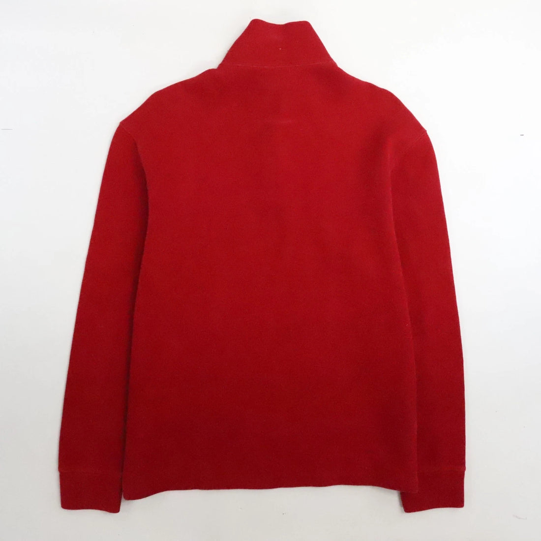 Vintage Polo Ralph Lauren 1/4 Zip Pull Over Sweater Size Medium Red