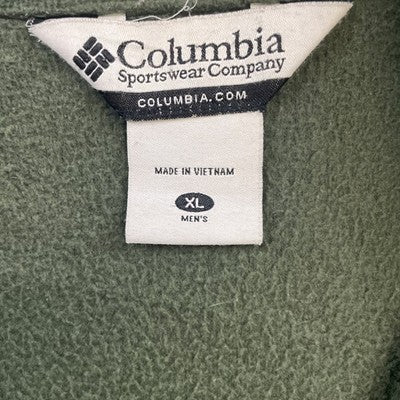 Vintage Columbia Fleece Jacket Size XL Green