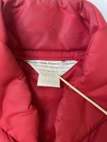 Vintage NASCAR Winston Racing Jacket Size Large Red