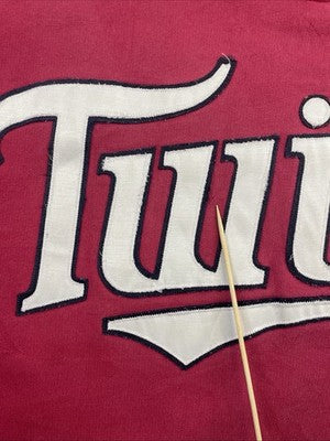 Vintage Minnesota Twins Majestic Sweatshirt Hoodie Size XL MLB