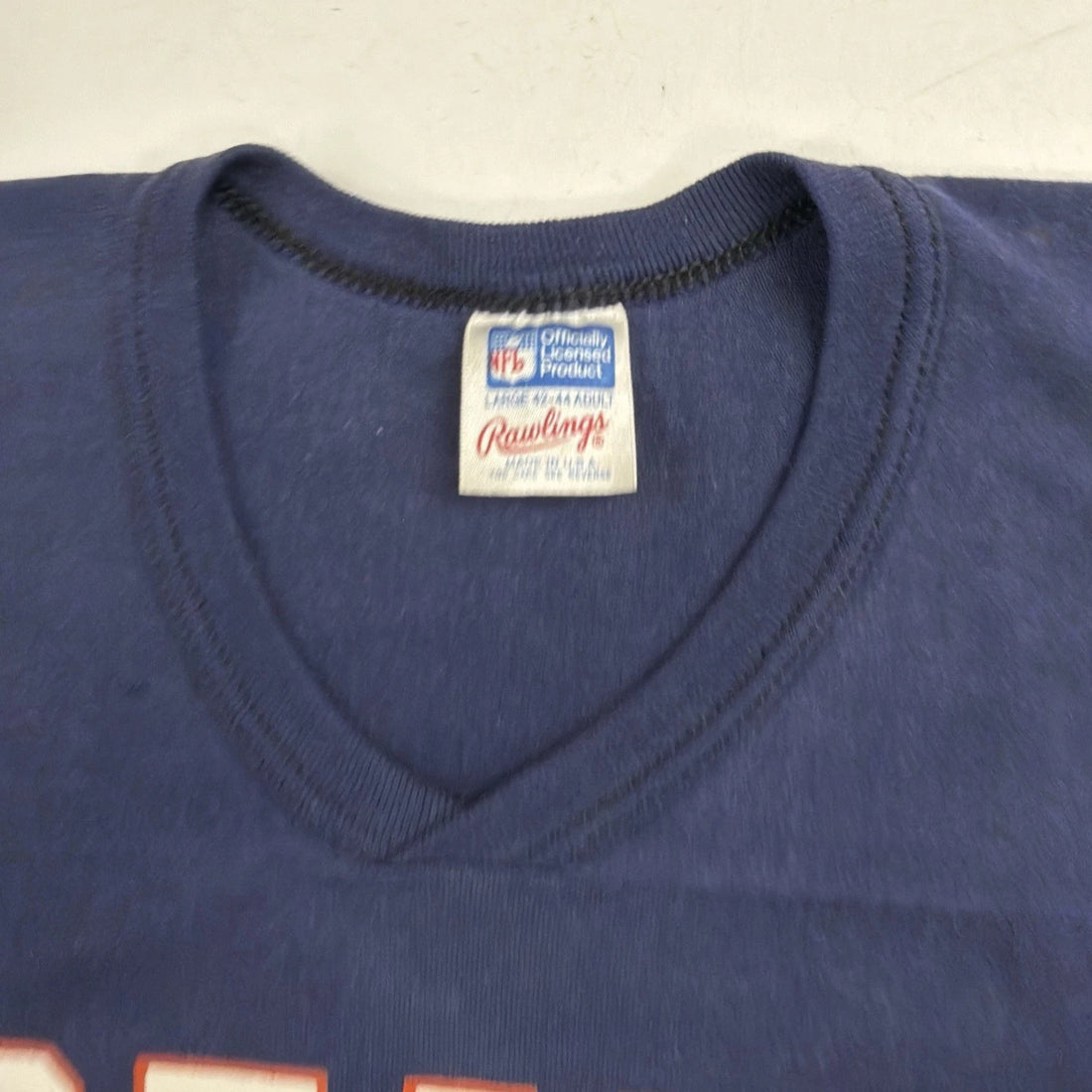 Vintage Chicago Bears William Perry Rawlings Jersey T-Shirt Size Large NFL