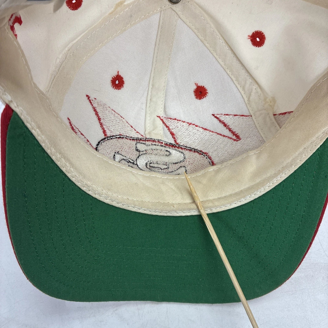 Vintage San Francisco 49ers Logo Athletic Sharktooth Snapback Hat OSFA NFL